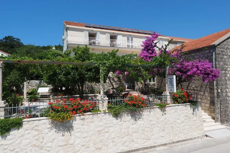 Apartments & Room Eva Slano - Two Bedroom Apartment with Terrace and Sea View (Veliki)-Buitenlucht