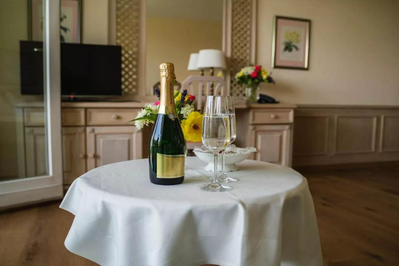 Haus am Kurpark - Studio 2 OG-Woonkamer