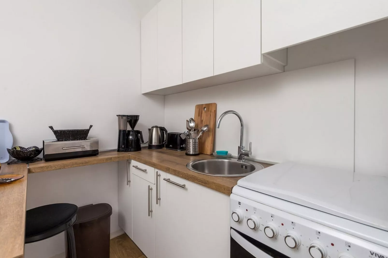 Apartments Sun 4 You - Two Bedroom Apartment with Balcony and Sea View (Apartment 2)-Keuken