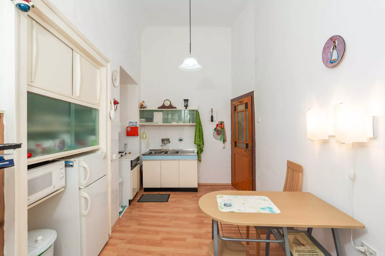 Two Stars Two Beds Downtown Apartment - One-Bedroom Apartment-Keuken