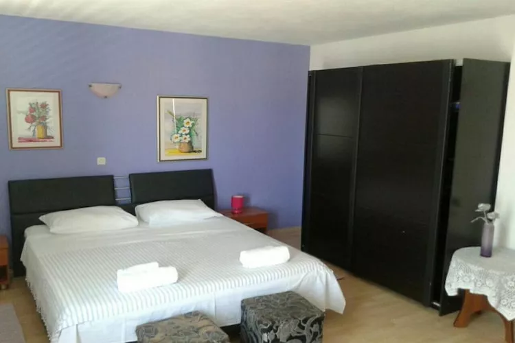 Apartments Magda - Duplex Three Bedroom Apartment with Balcony and Sea View (A1) - (ST)-Slaapkamer