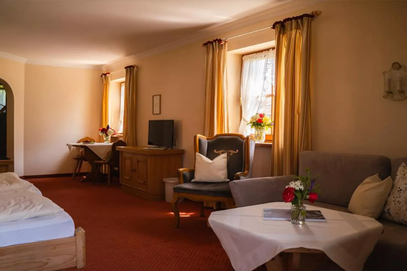 Sammareier Gutshof - Studio EG-Woonkamer