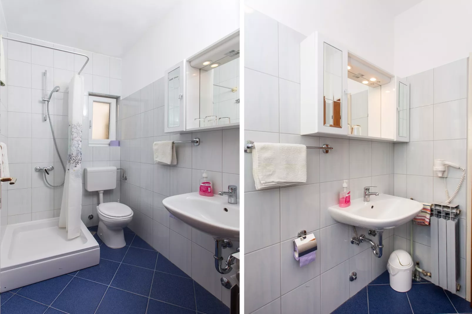 Villa Malfi - One-Bedroom Apartment with Sea View (A5)-Badkamer