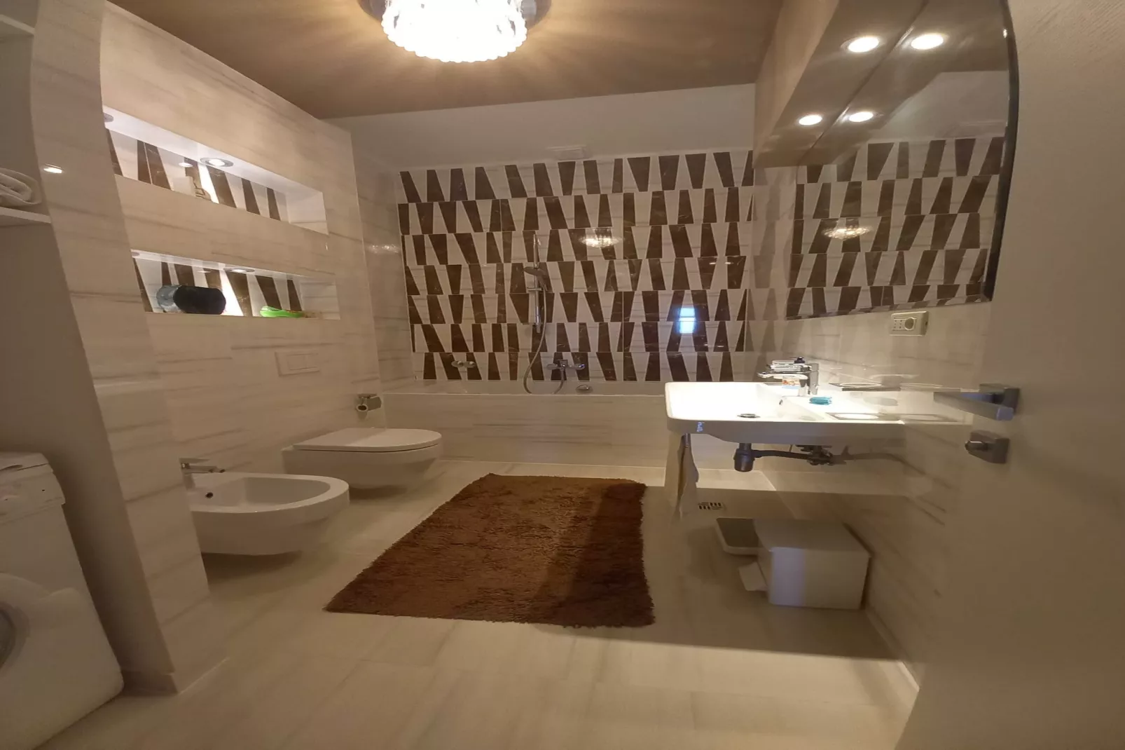 Apartment Iggy - Three Bedroom Apartment with Sea View and Terrace (A9) (ST)-Badkamer