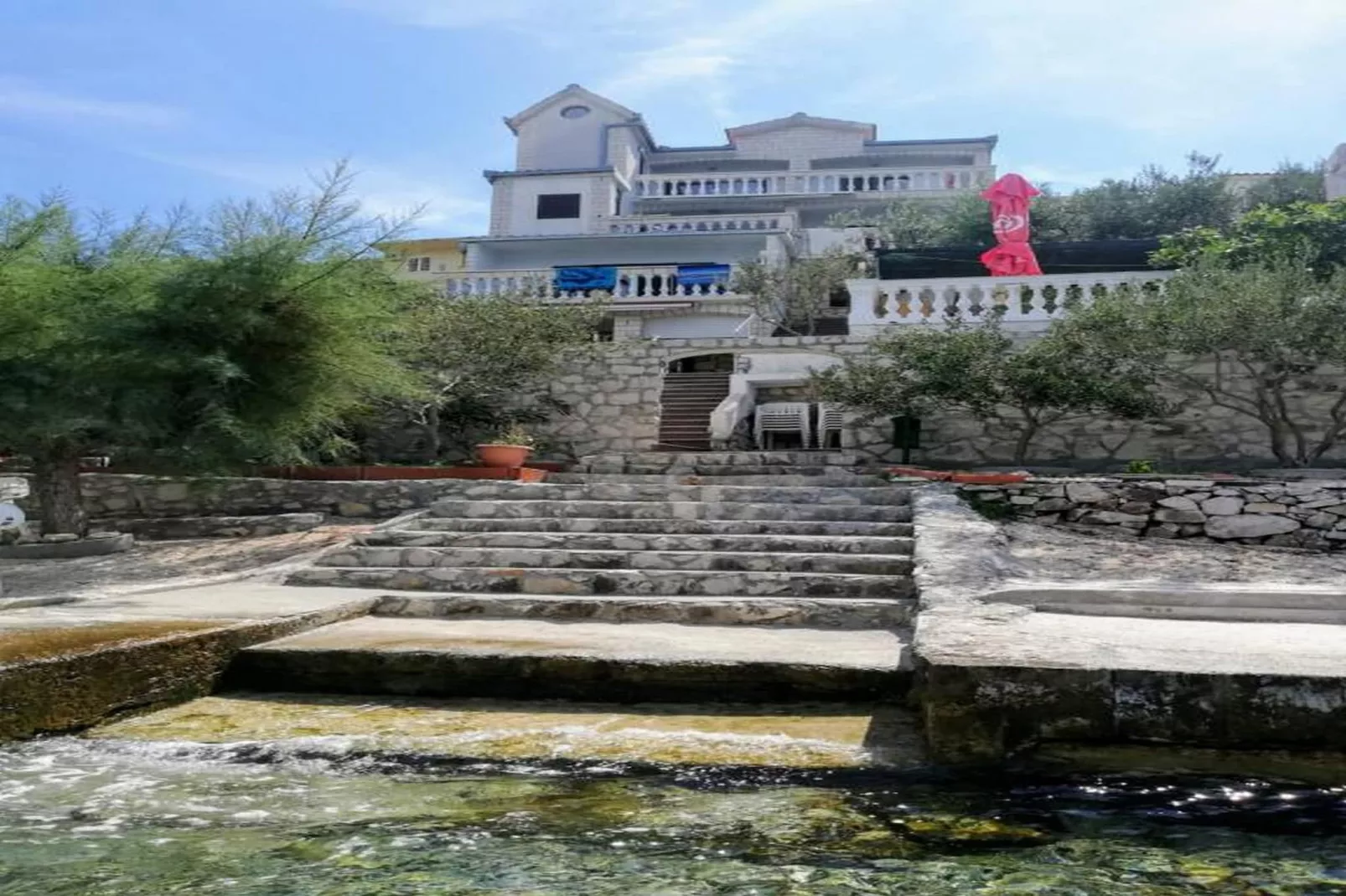 Apartments Marko - Three Bedroom Apartment with Terrace and Sea View (A6)-Buitenlucht