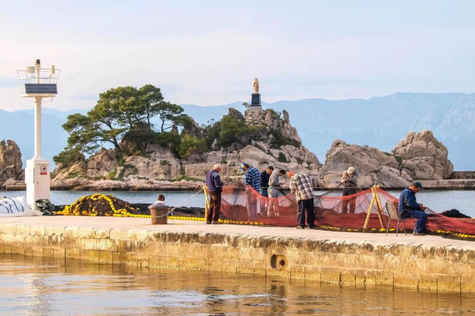 Apartments Kula - One-Bedroom Apartment with Terrace and Sea View-B1-Sfeer