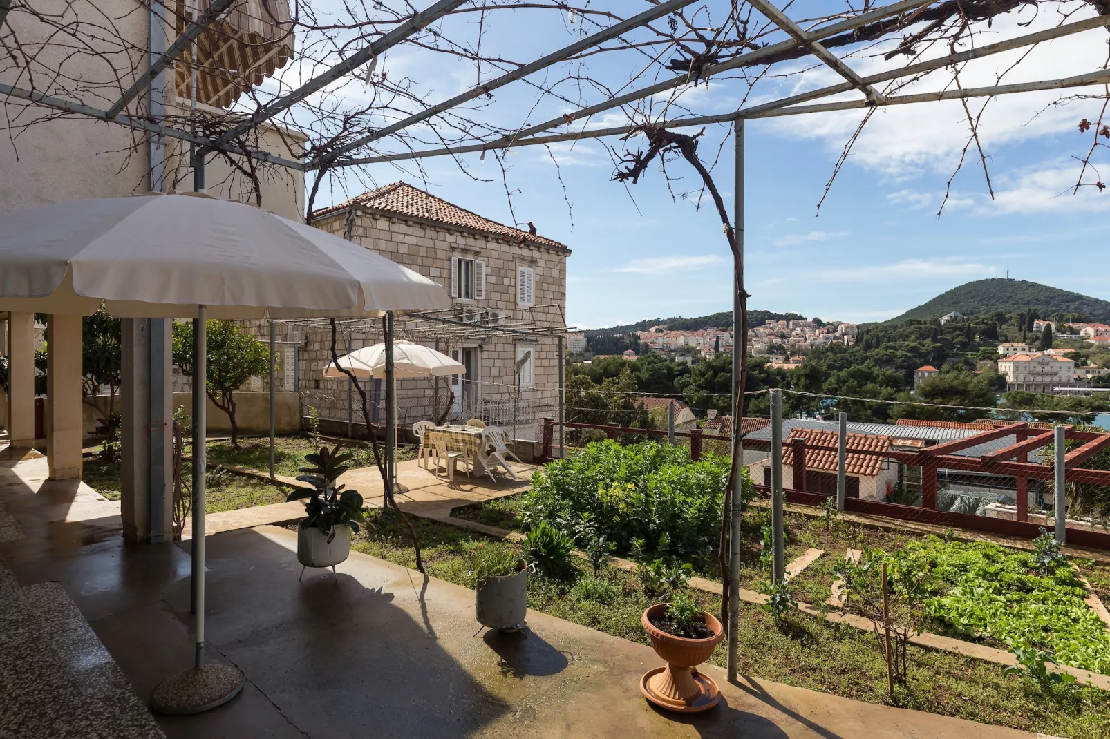 Sunset Bay Room - Double Room with Terrace and Partial Sea View-Terras