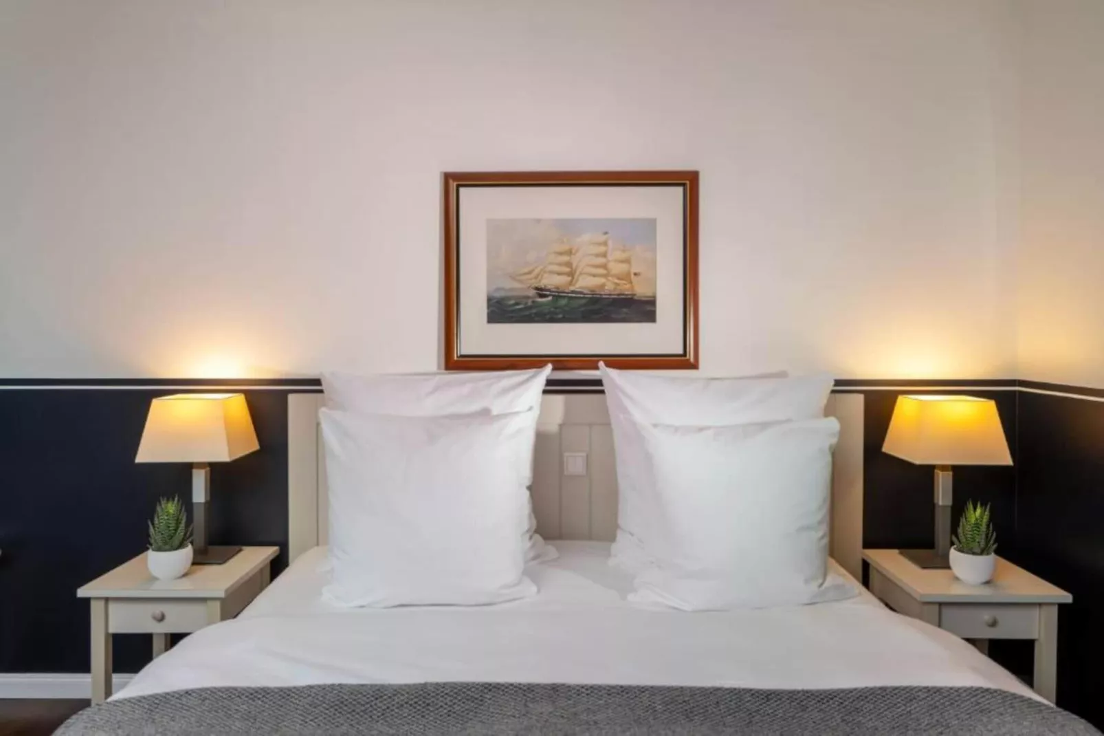 Hafendorf Double Room - Disability Access-Slaapkamer