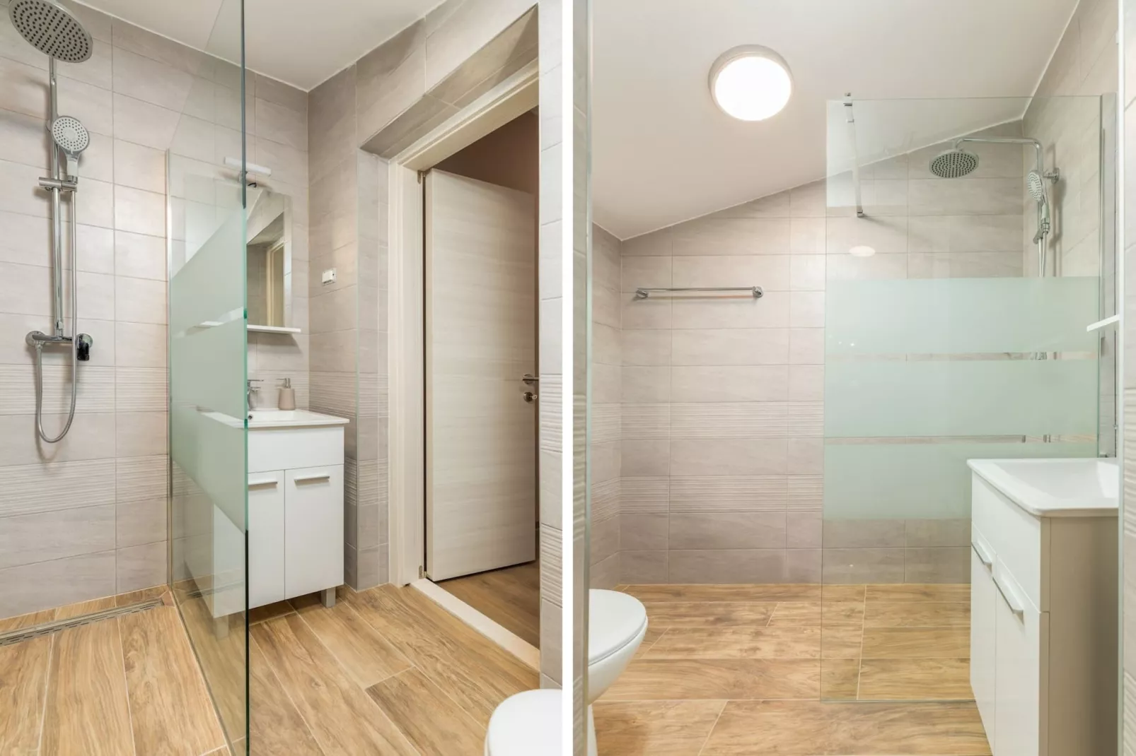 Marceta Apartment 3 - Pool and Big Garden-Badkamer