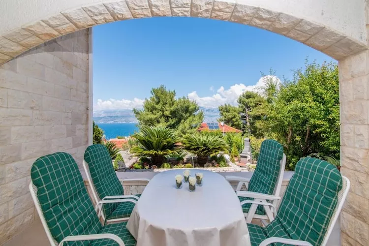 Apartments Paco - Two-Bedroom Apartment with Terrace and Sea View A2 (ST)-Uitzicht