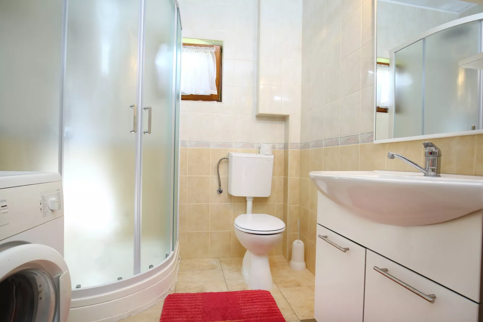 Apartments Boro - Three bedroom Apartment with Sea View (A1)-Badkamer