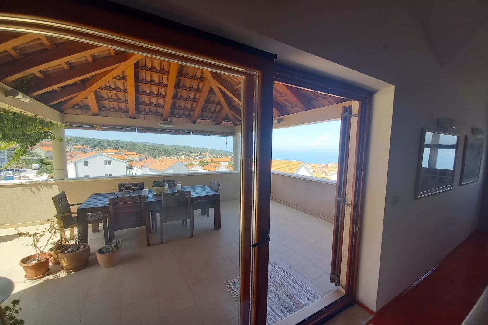 Apartment Iggy - Three Bedroom Apartment with Sea View and Terrace (A9) (ST)-Terras