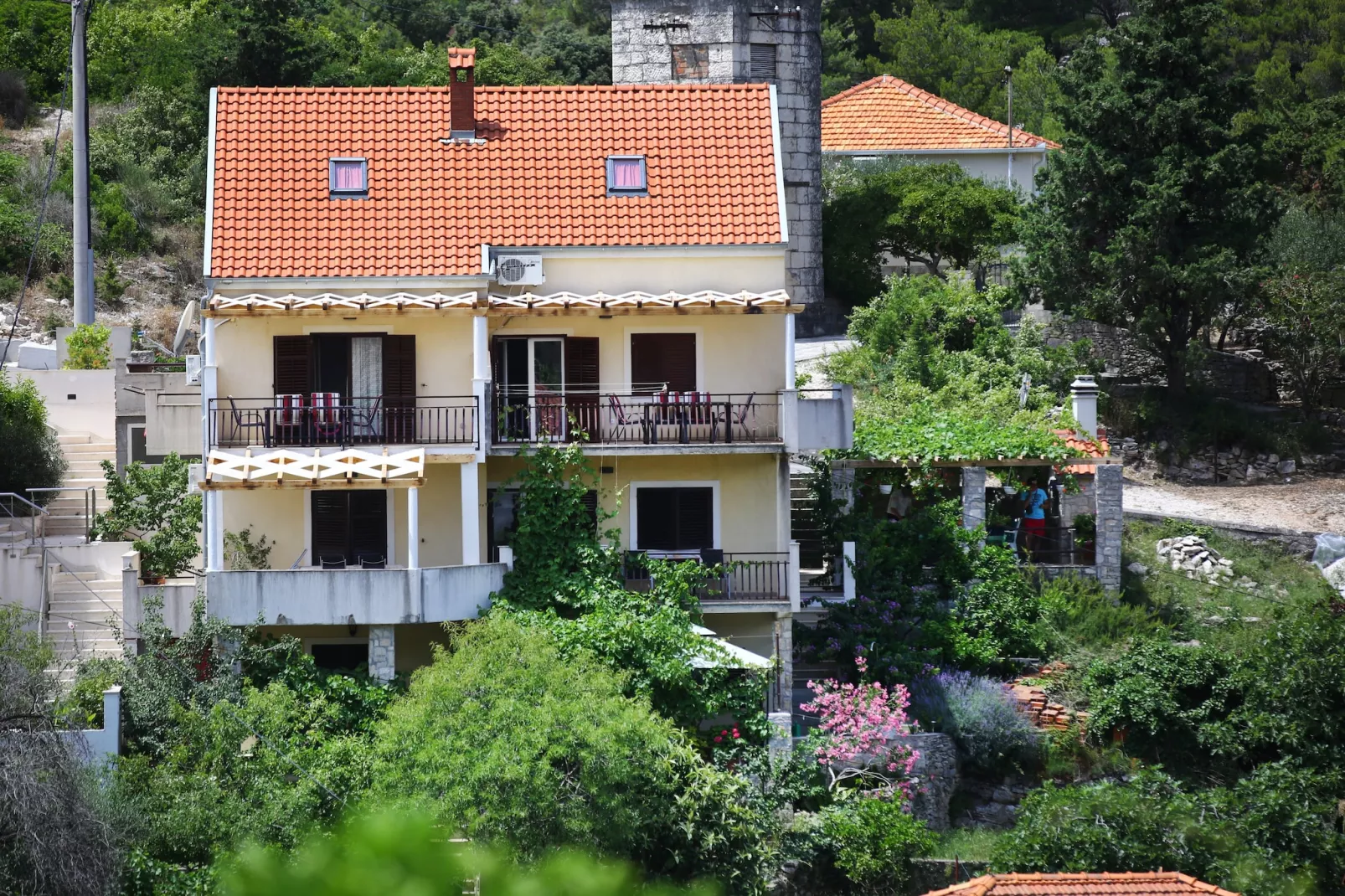 Apartments Boro - Three bedroom Apartment with Sea View (A1)-Buitenlucht