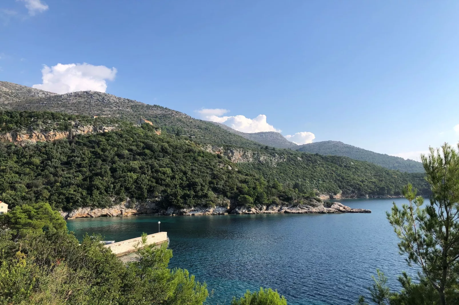 Villa Kanada - Two-Bedroom House with Terrace and Sea View-Uitzicht