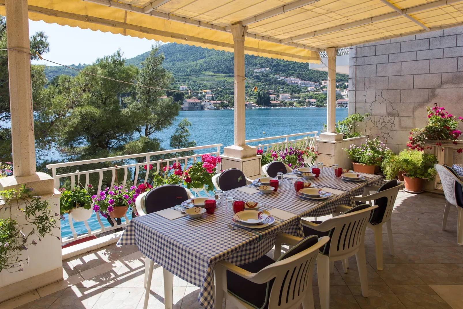 Villa Malfi - One-Bedroom Apartment with Sea View (A5)-Terras
