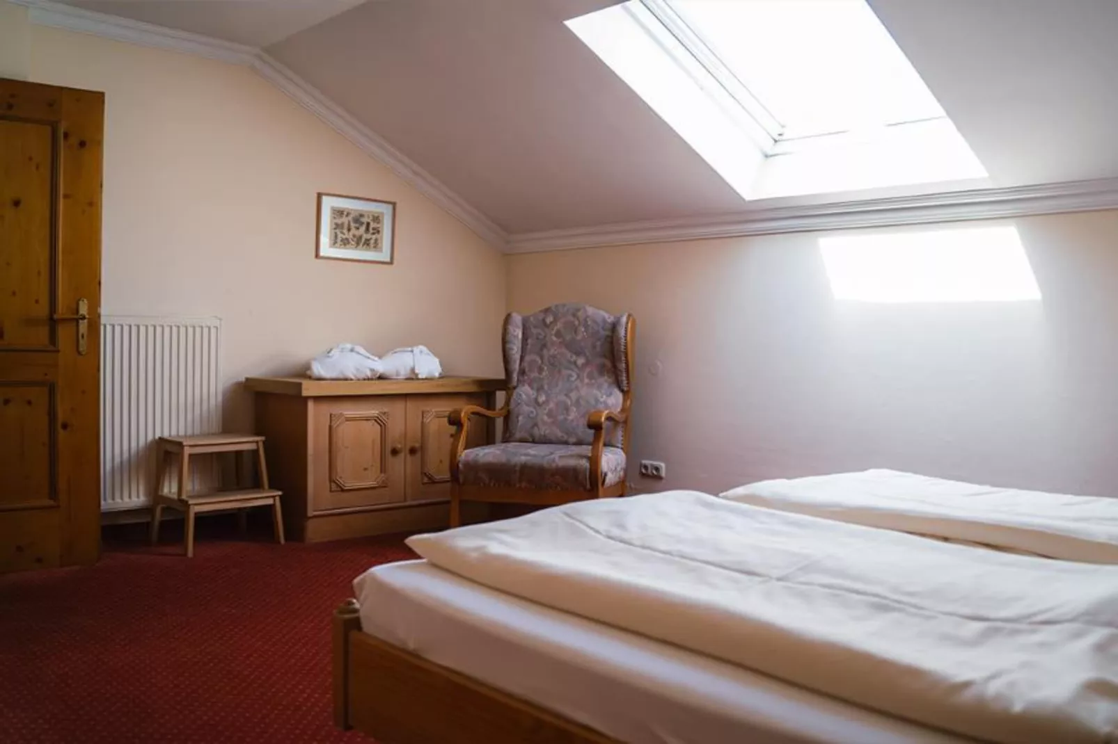 Sammareier Gutshof - Seniorsuite 70qm DG-Slaapkamer