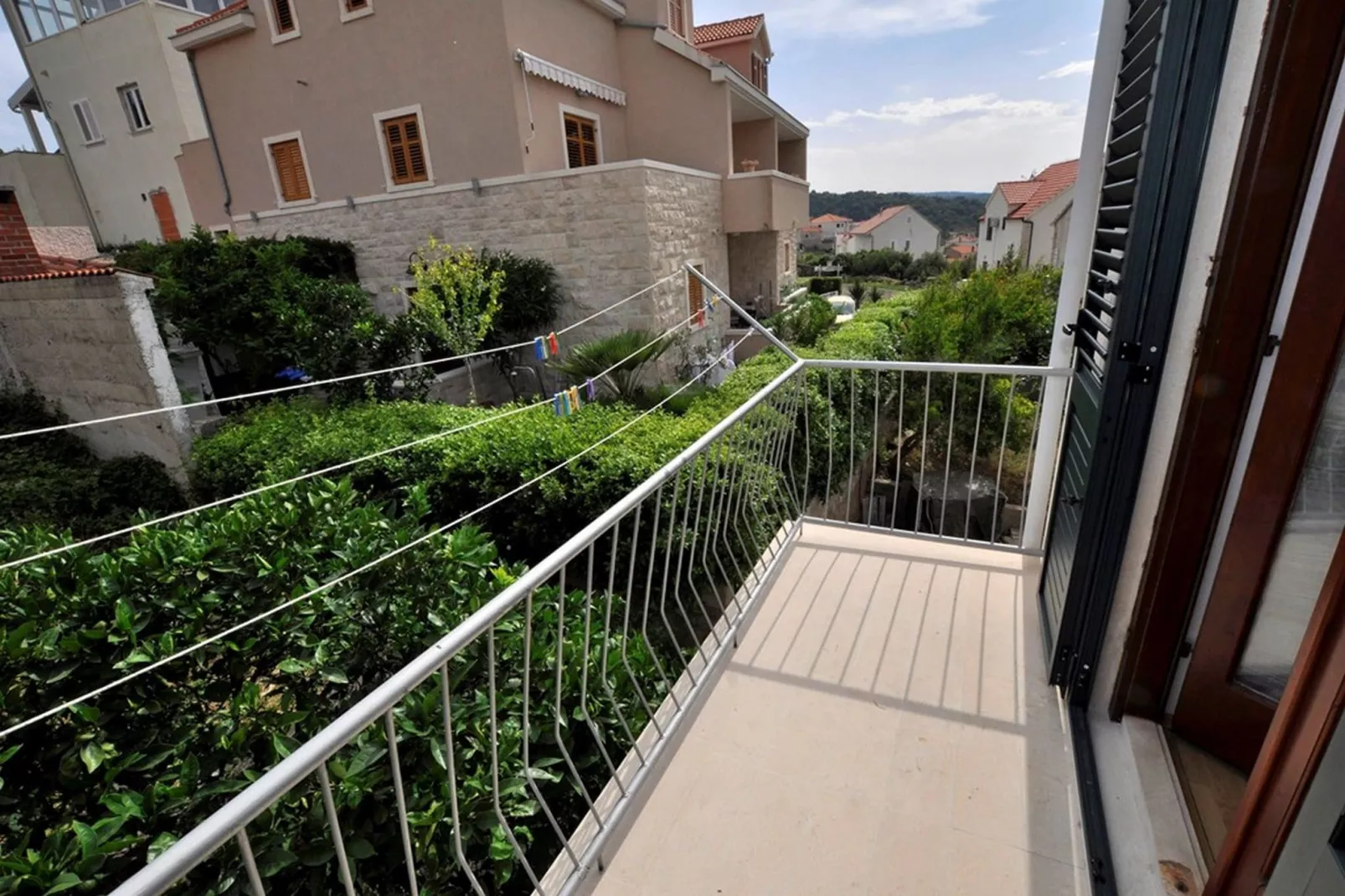 Apartments Seagull - Comfort Two Bedroom Apartment with Sea View Balcony (Tonko)-Terrasbalkon
