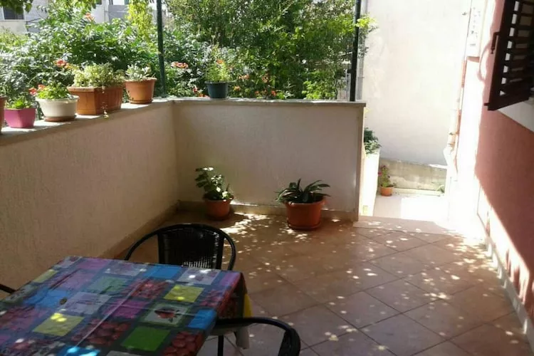 Apartments Magda - Duplex Three Bedroom Apartment with Balcony and Sea View (A1) - (ST)-Terras