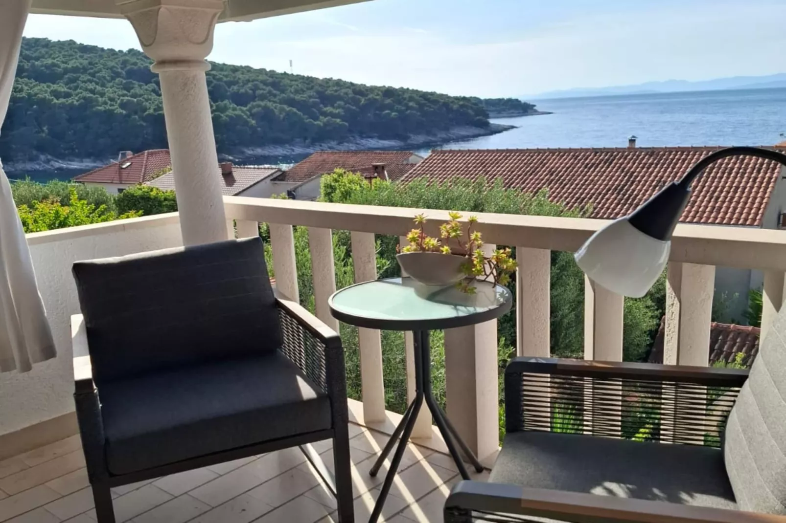 Three bedroom Apartment with terrace and sea view (Nera)-Terrasbalkon