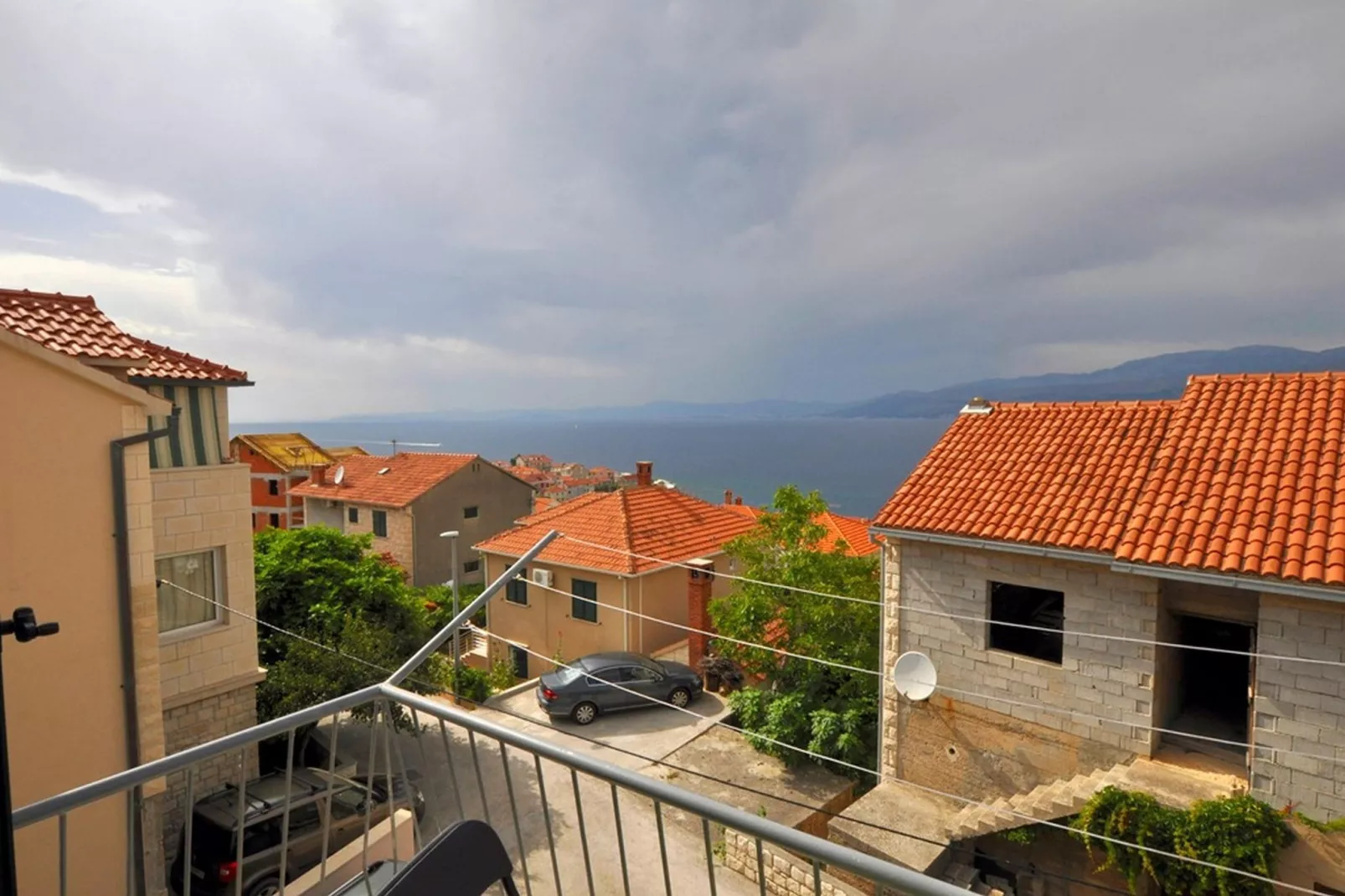 Apartments Seagull - Comfort Two Bedroom Apartment with Sea View Balcony (Tonko)-Uitzicht