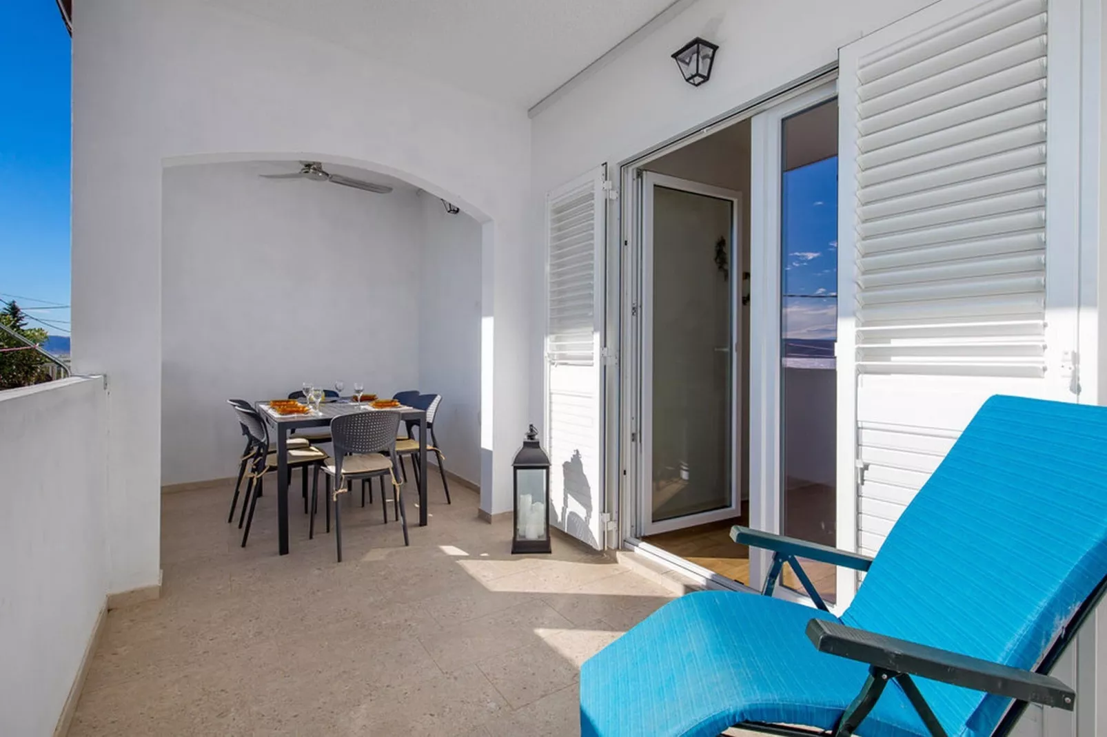 Apartments Sun 4 You - Two Bedroom Apartment with Balcony and Sea View (Apartment 2)-Terrasbalkon