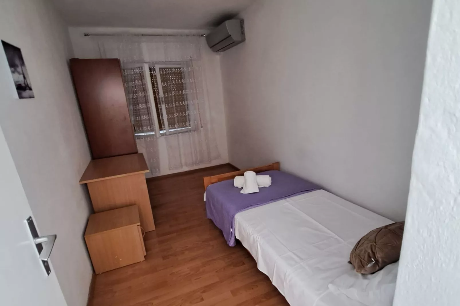 Apartment Marko (ST) - Three Bedroom Apartment with Balcony and Garden View-Slaapkamer