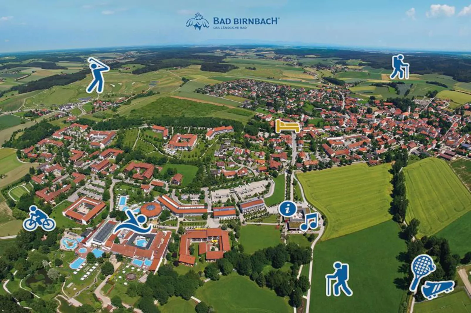 Sammareier Gutshof - Studio 40 qm 1OG-Gebieden zomer 1km