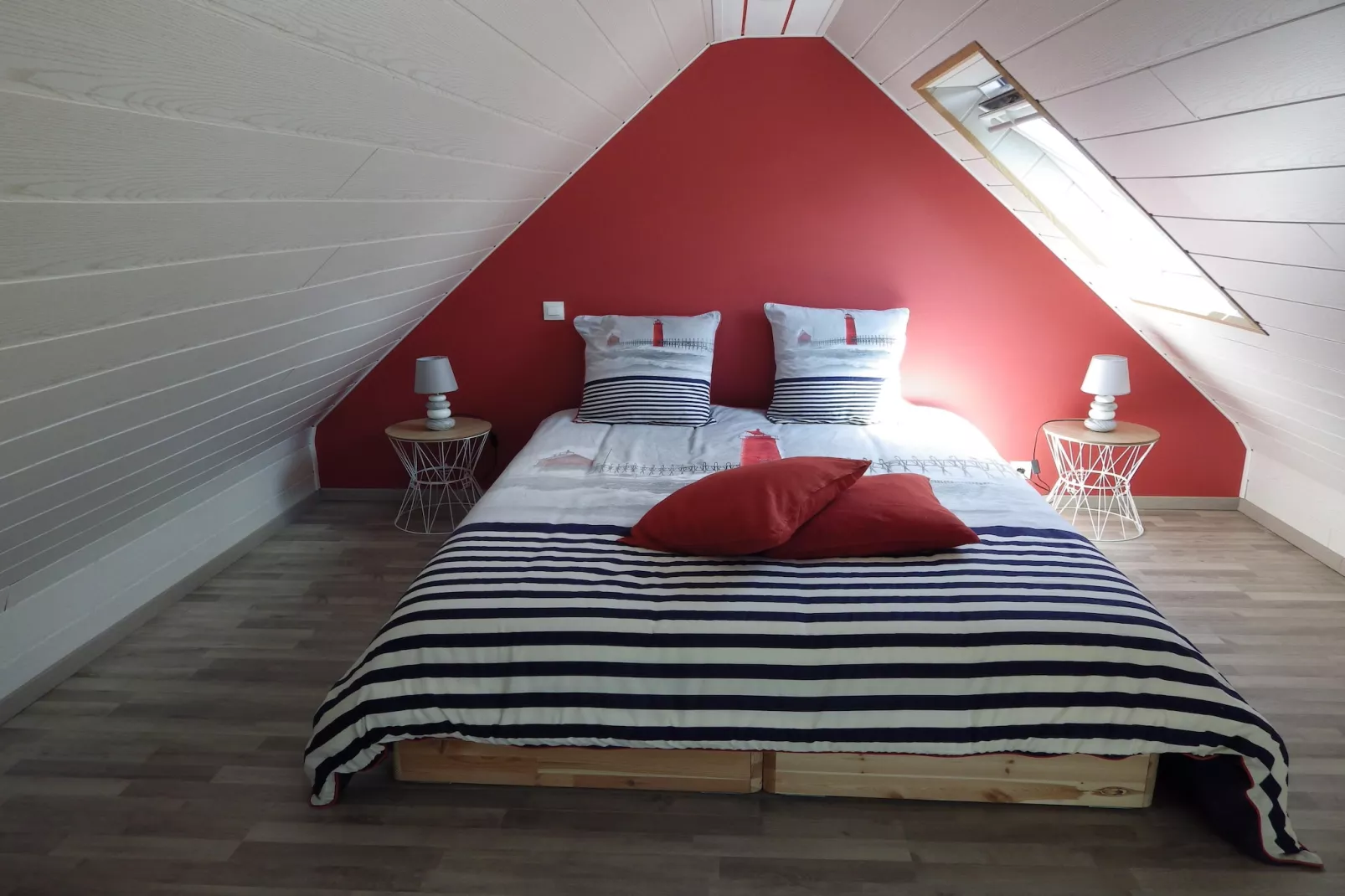 Doppelhaushälfte in St Pol de Leon-Slaapkamer