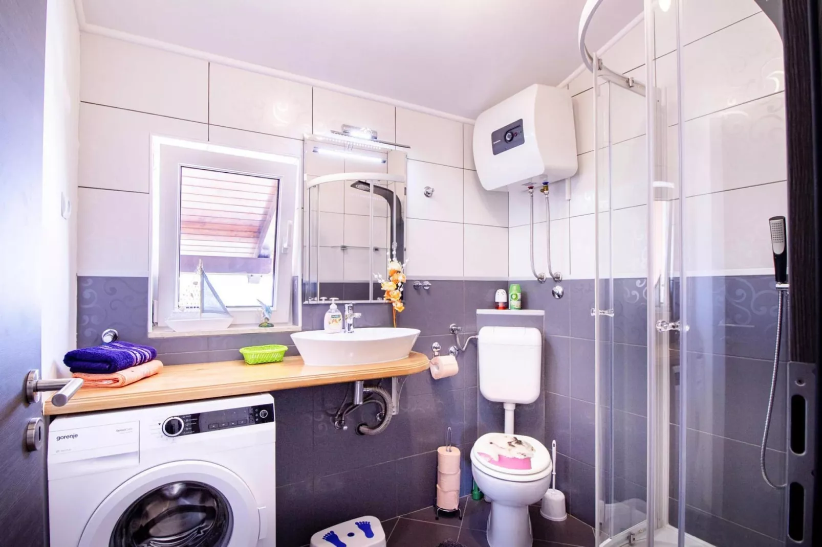 Apartment ALAN Sibenik - Bilice A6-4 - Badkamer