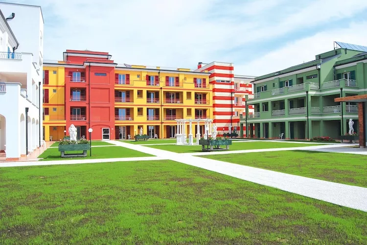 Ferienresort Ai Pozzi Village Resort Loano - M3 / A3 Studio ca 23 qm - Tuinen zomer