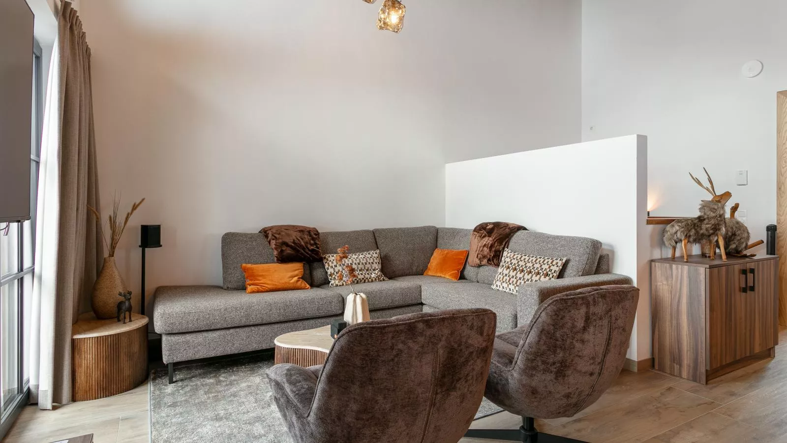 Tauernlodge Eben D4-Woonkamer