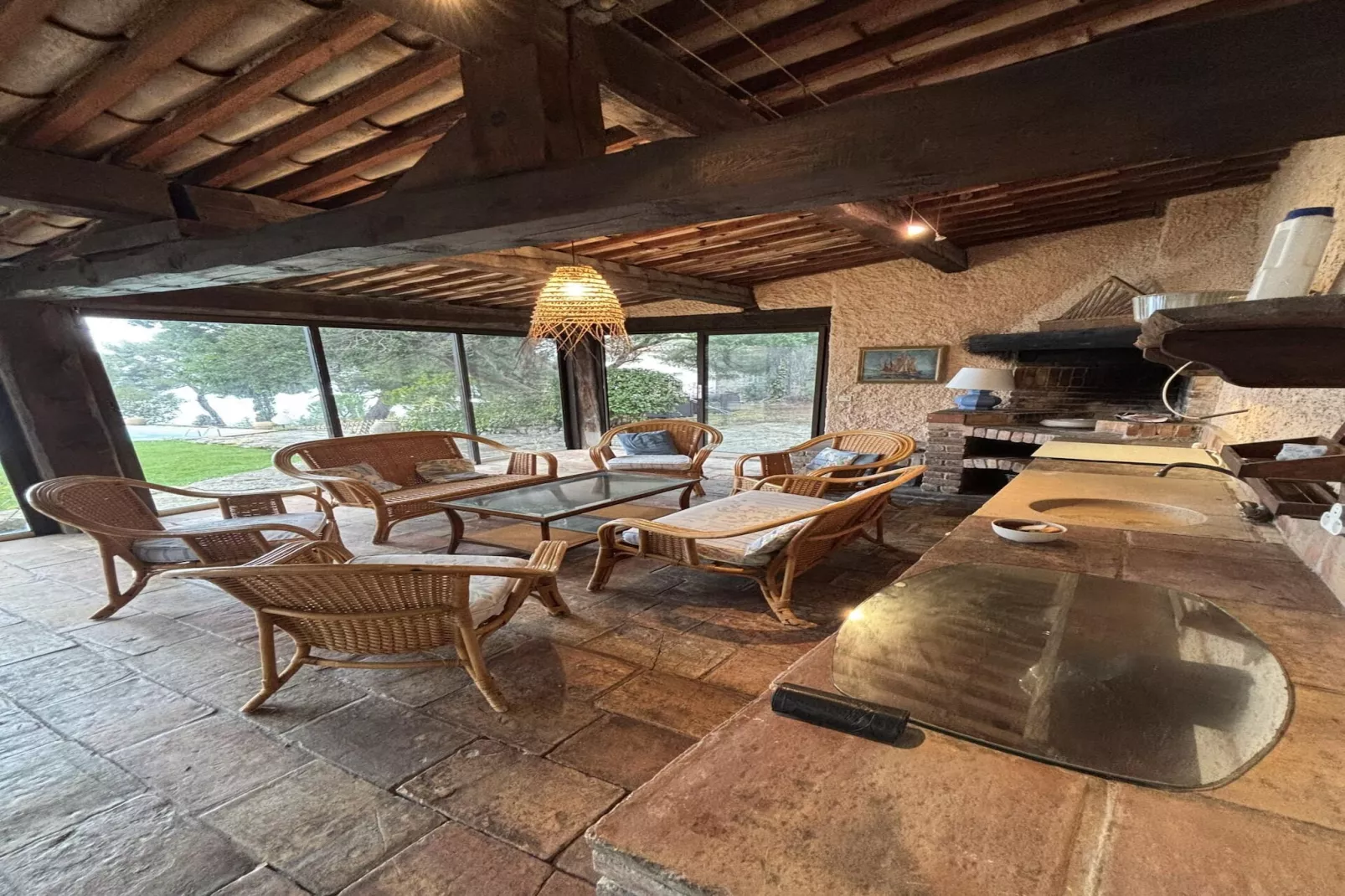 La Sauvagère-Woonkamer