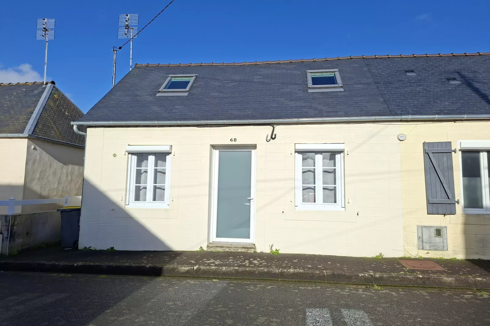 Doppelhaushälfte in St Pol de Leon-Buitenkant zomer