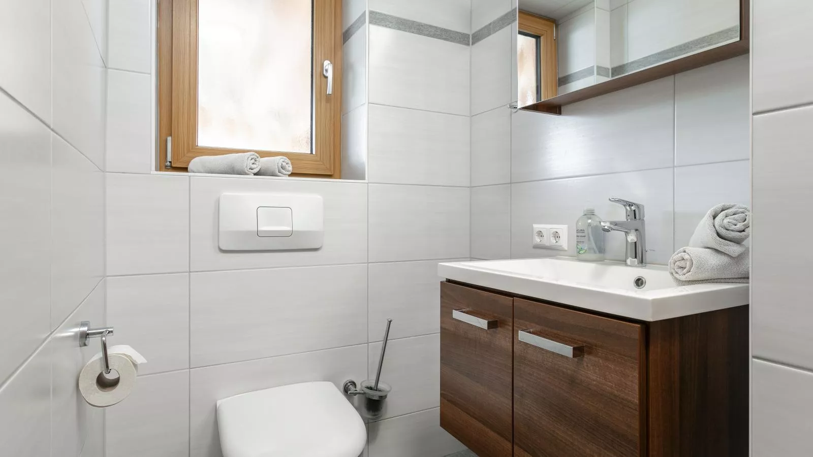 Haus Barbara-Badkamer