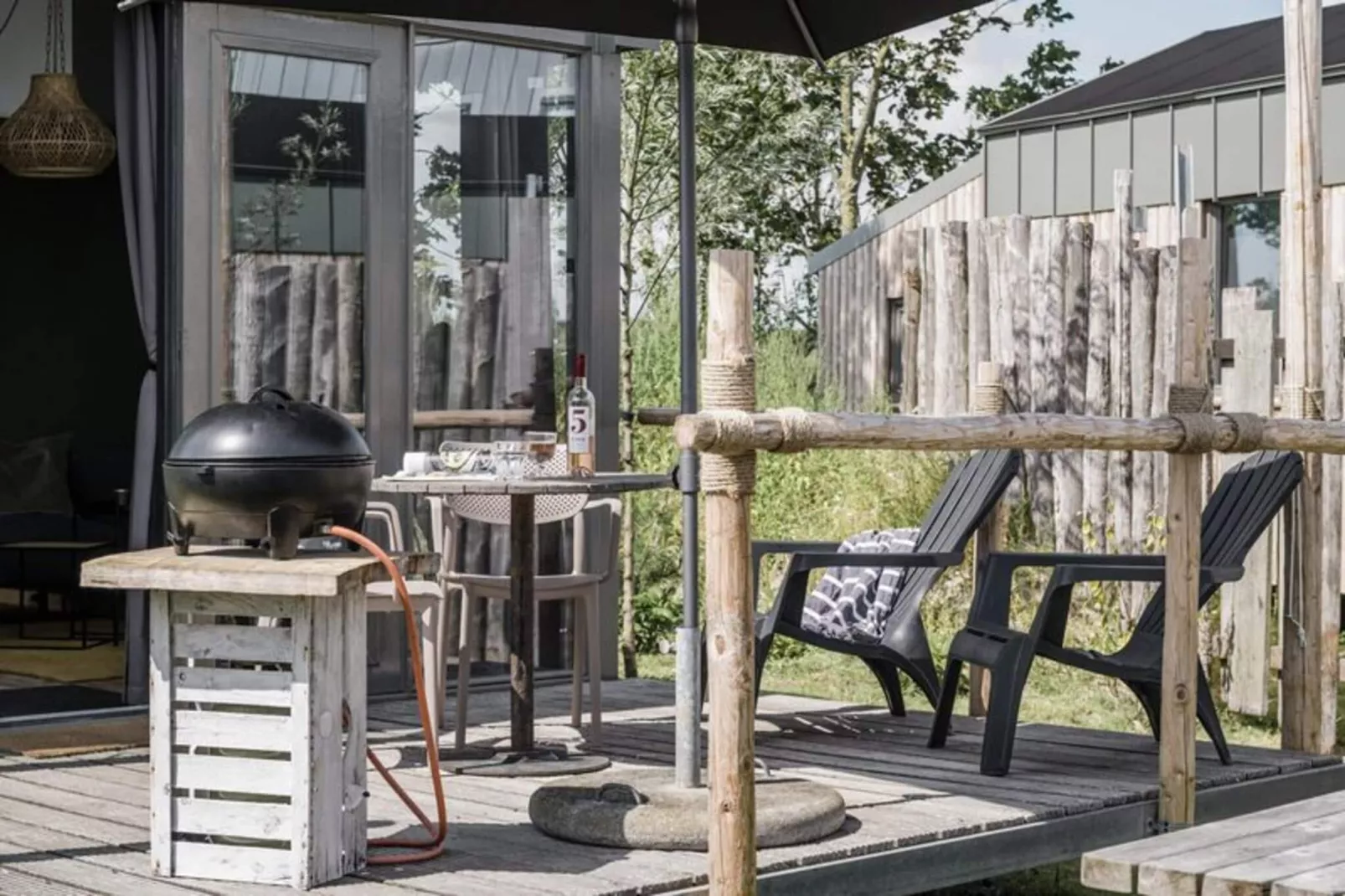 Reddingshuisje - Duynpark - Terrasbalkon