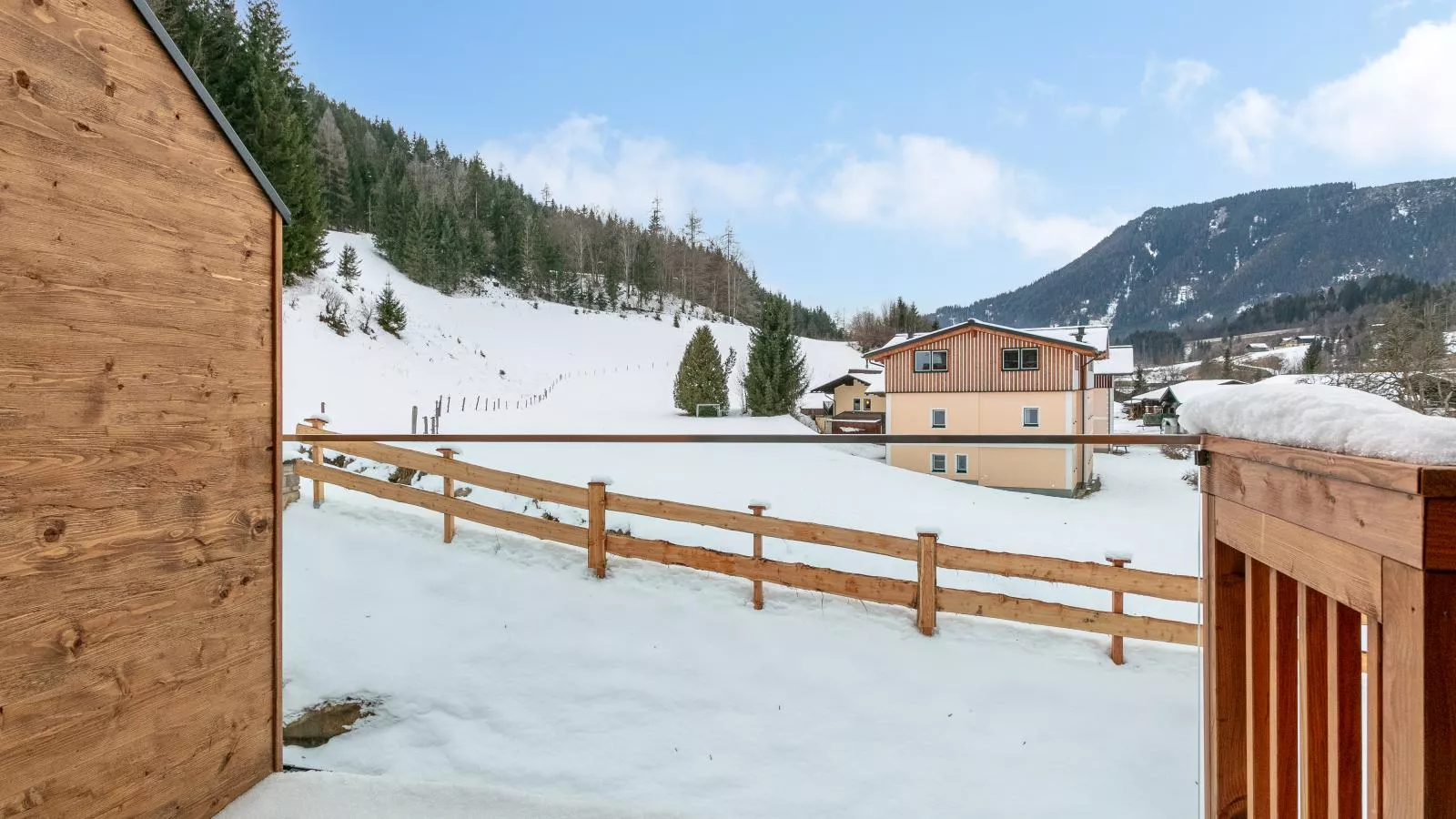 Tauernlodge Eben E1 - Uitzicht winter