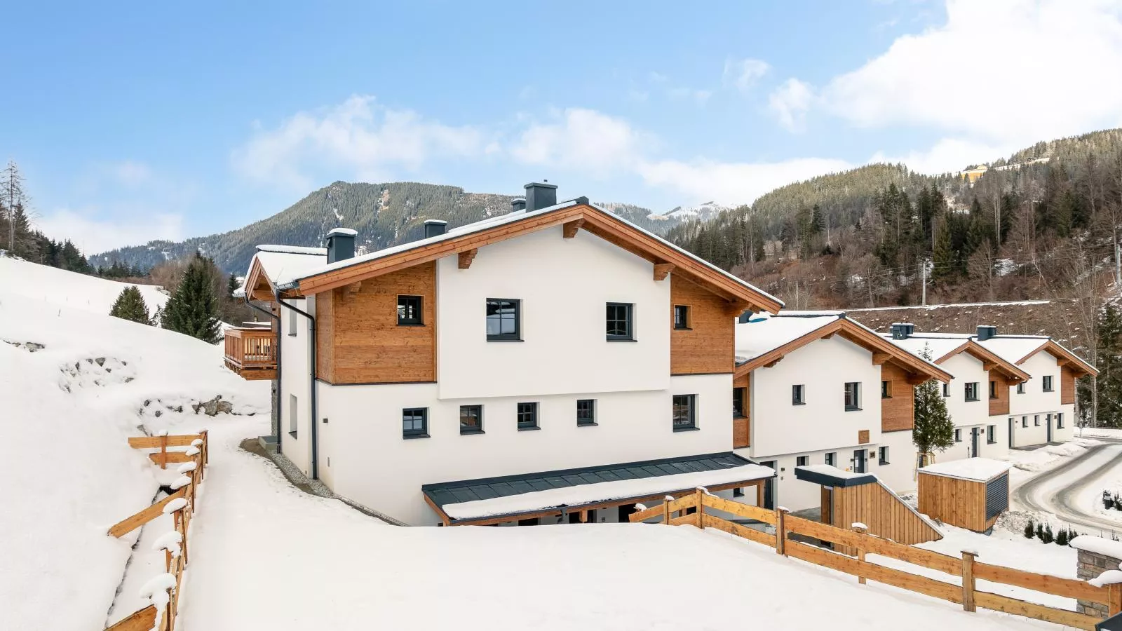 Tauernlodge Eben D4-Uitzicht winter