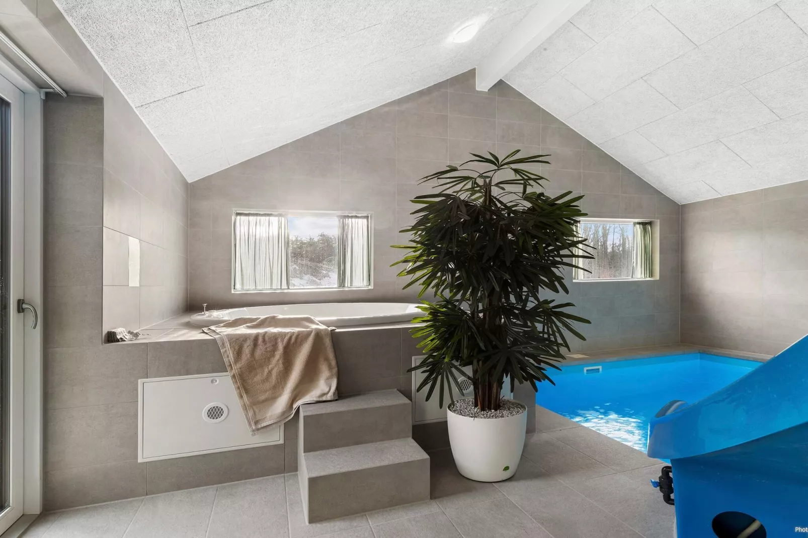 5 sterren vakantie huis in Glesborg-Zwembad