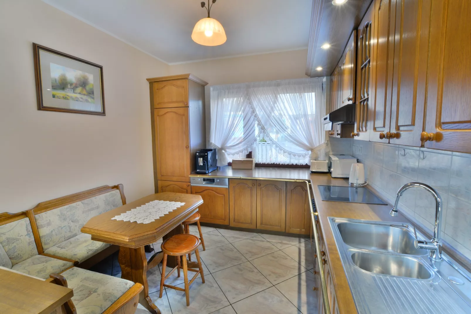 Dom z sauną 150 m2 Ustronie Morskie-Keuken