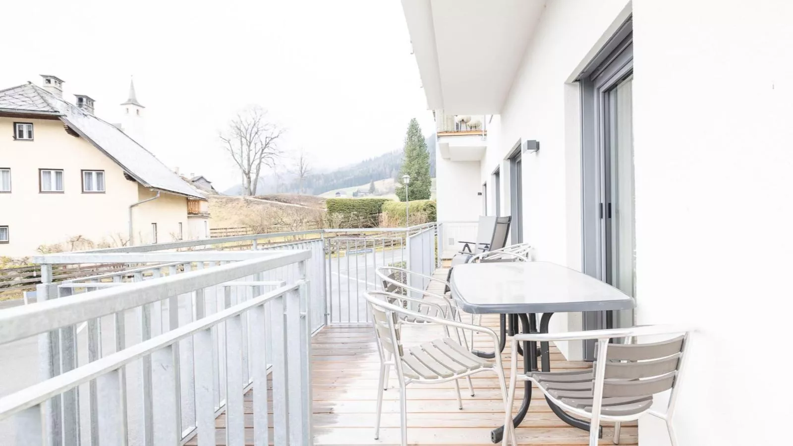 Ski Nature Apartment Lungau Top 1-Terrasbalkon