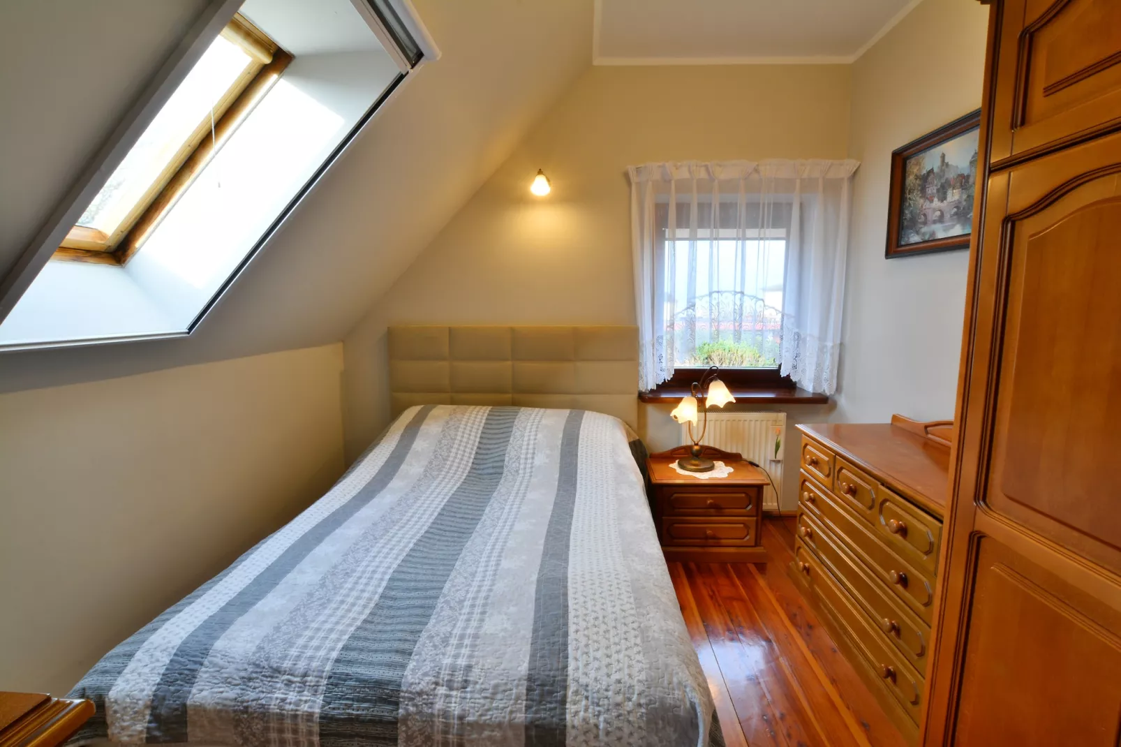 Dom z sauną 150 m2 Ustronie Morskie-Slaapkamer