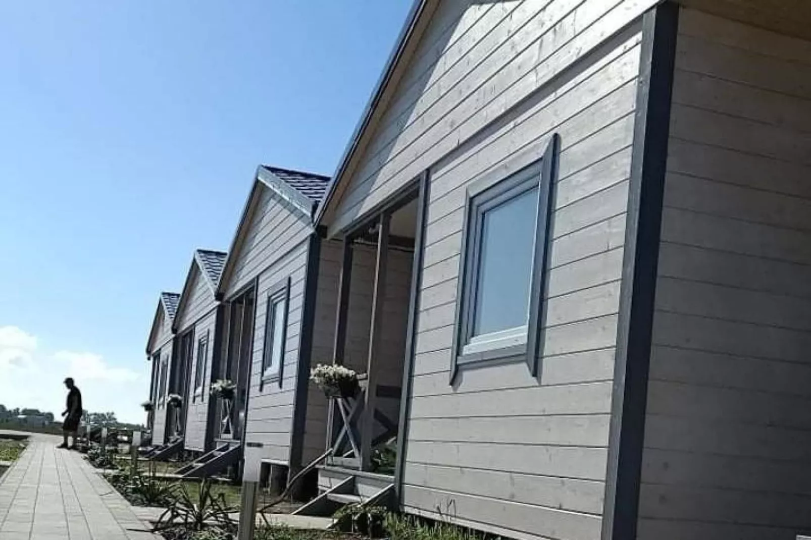 	Domki wakacyjne z basenem Gąski-Buitenkant zomer