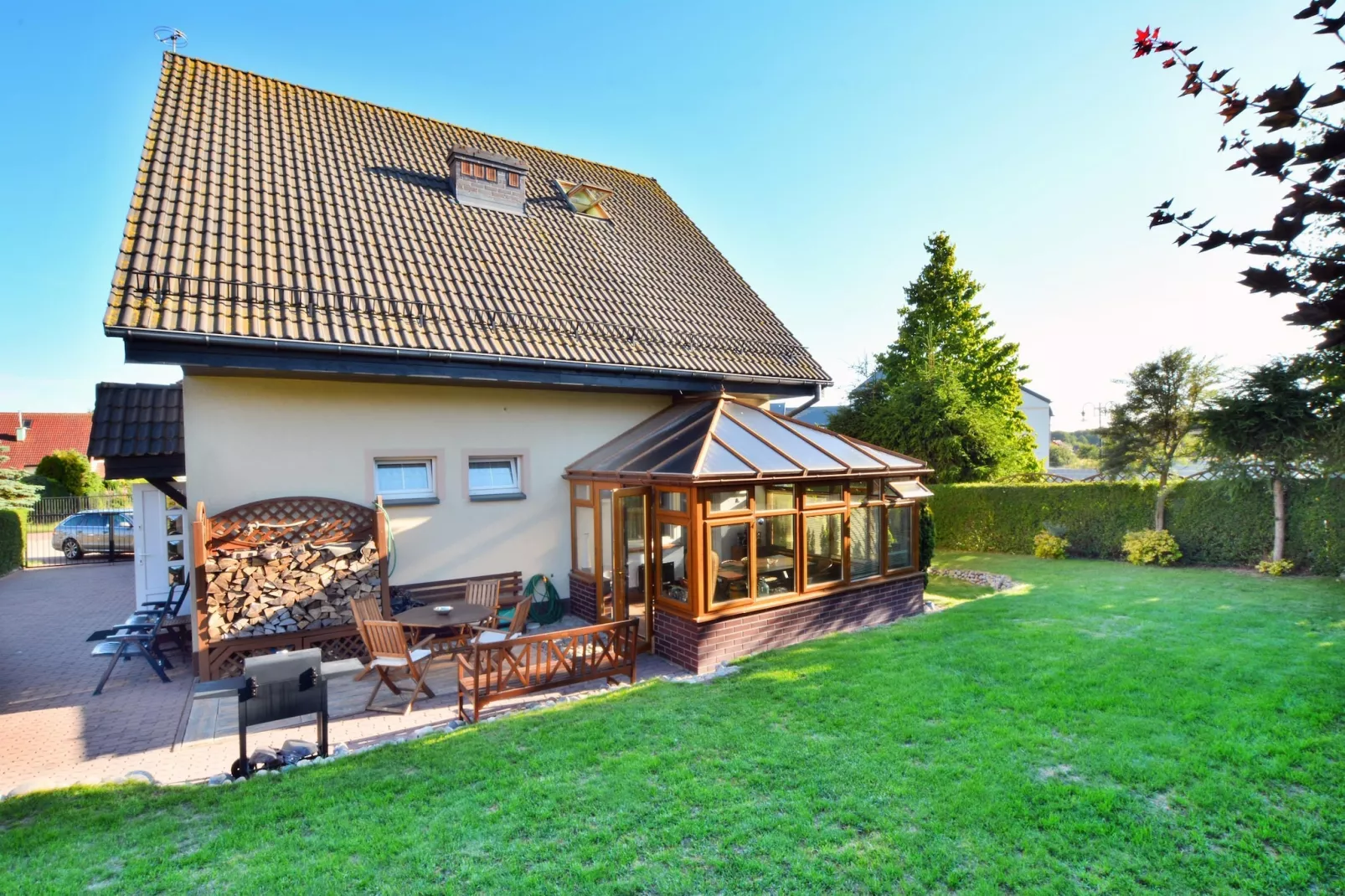 Dom wakacyjny w Jarosławcu-Buitenlucht