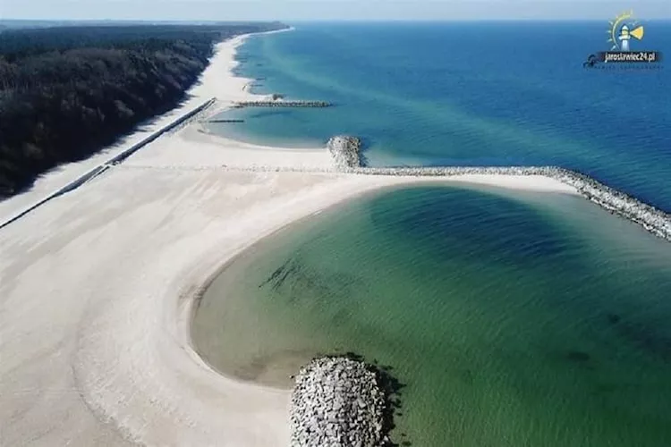 Dom wakacyjny w Jarosławcu-Gebieden zomer 1km