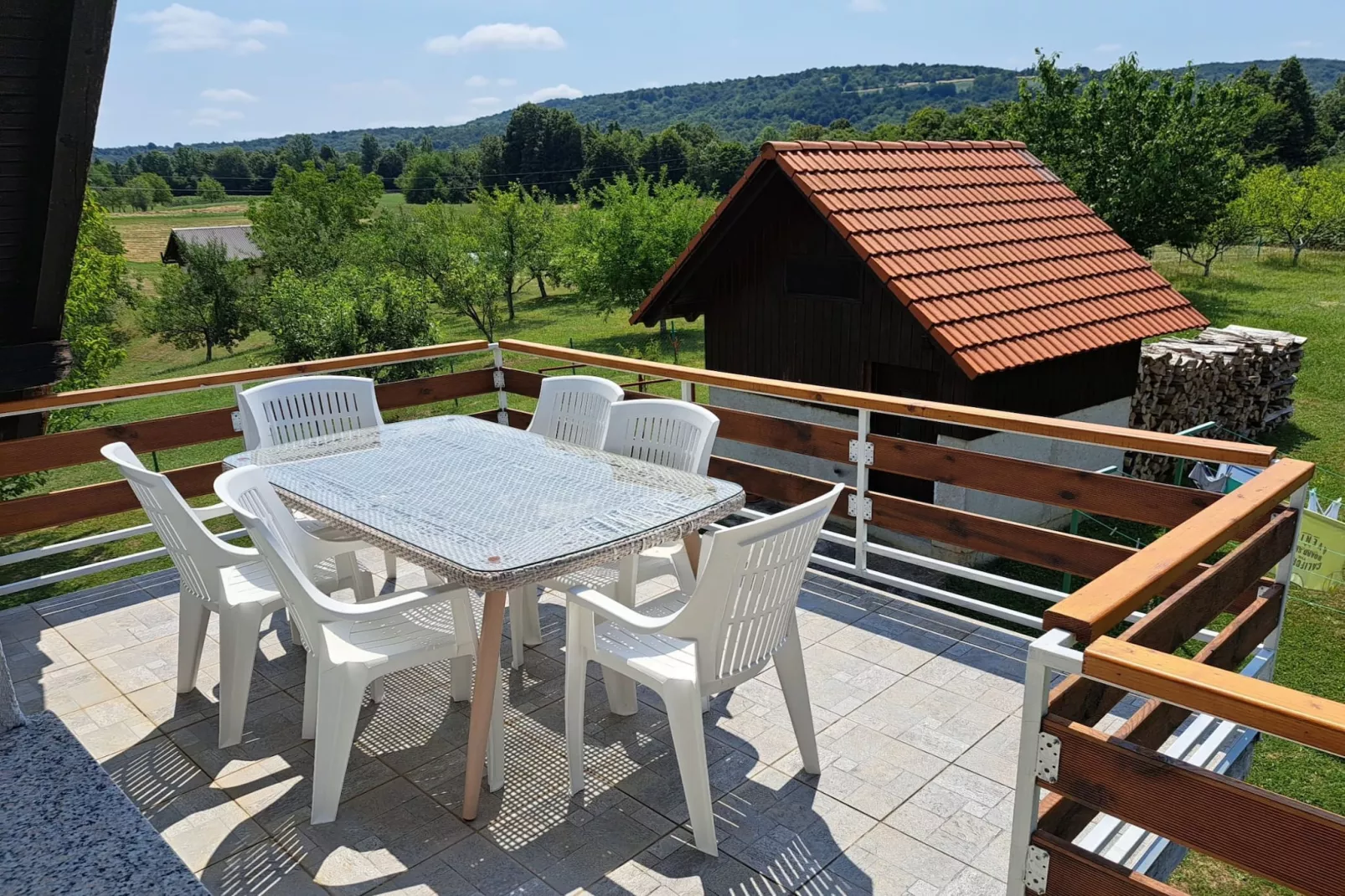 Guesthouse Žafran- Double Room With Terrace - Terras
