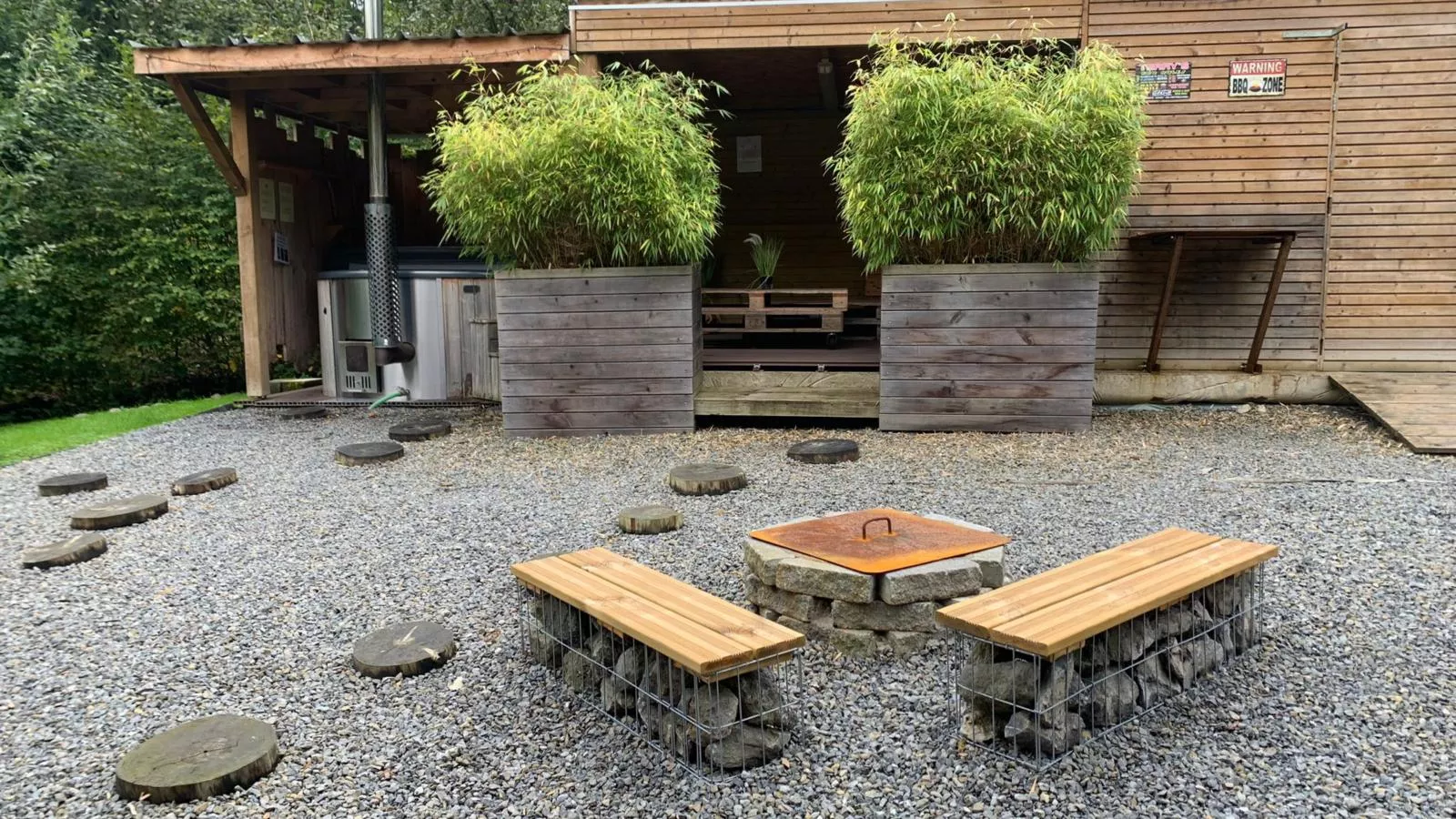 Bois Joli - Tuinen zomer