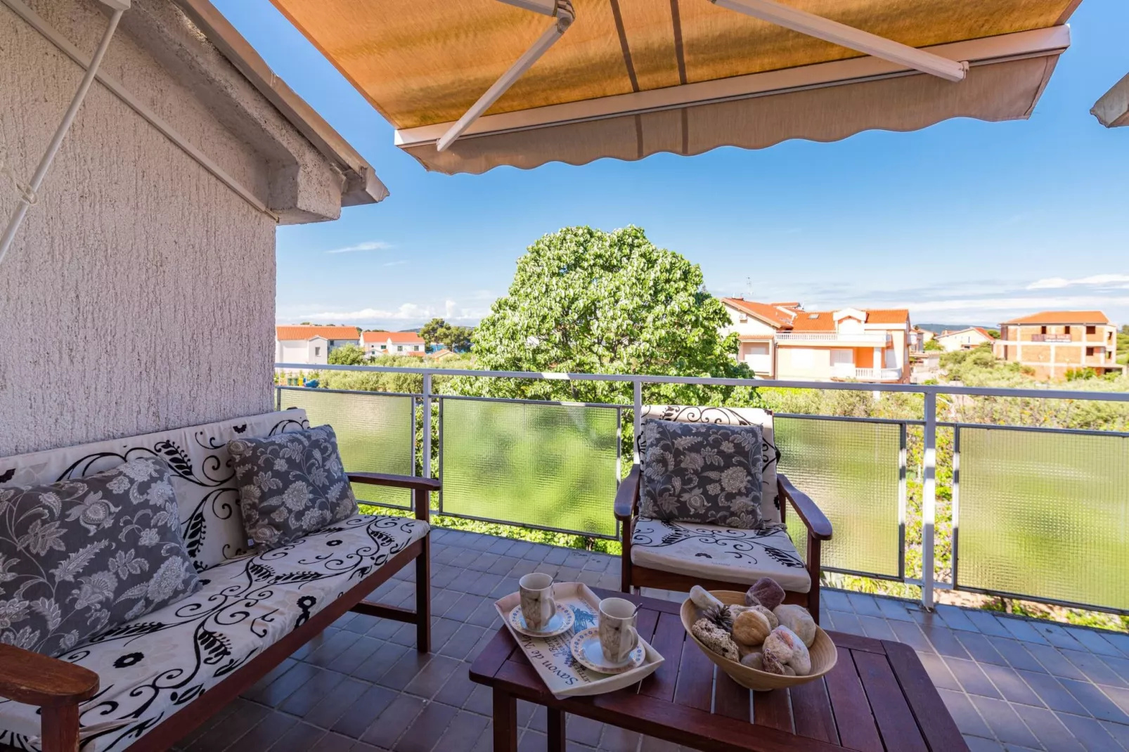 Apartments Nena - Apartment Paola A2-Terrasbalkon