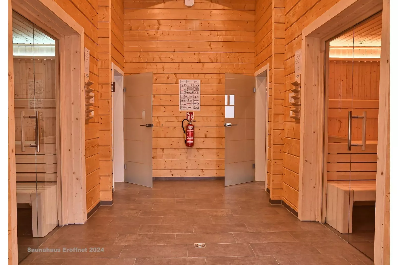 Ferienhaus in Hasselfelde - Haus 33 Blauvogel-Sauna