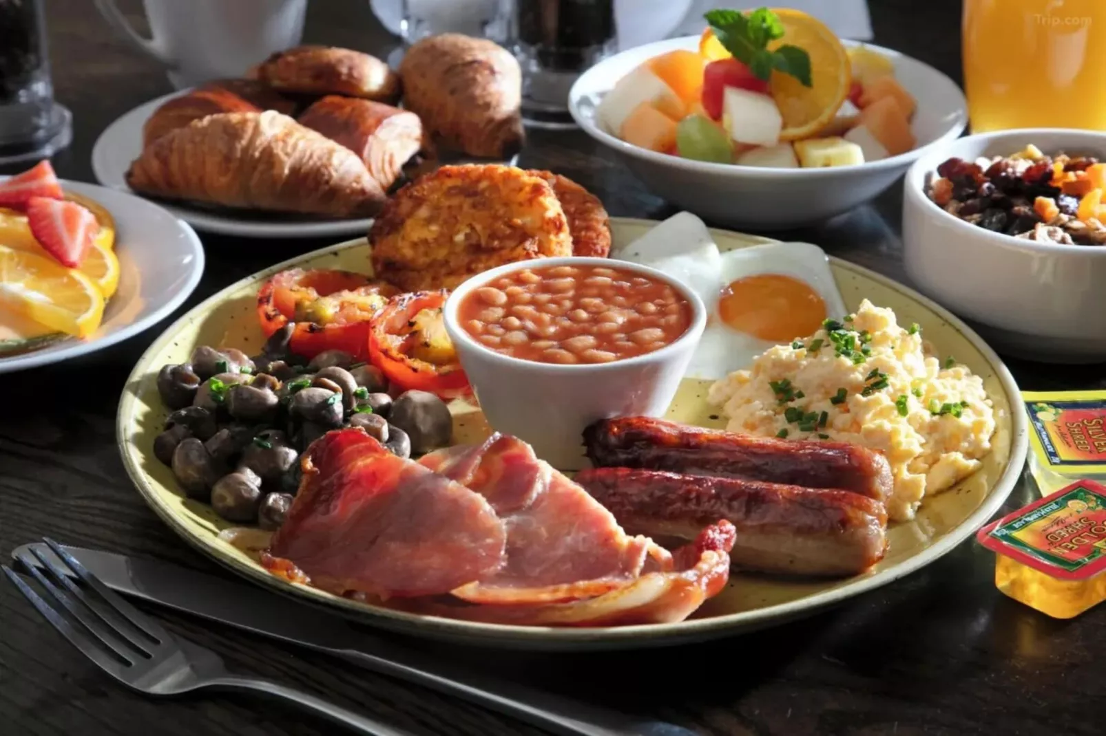 Deluxe Double Suite with View-Eetkamer