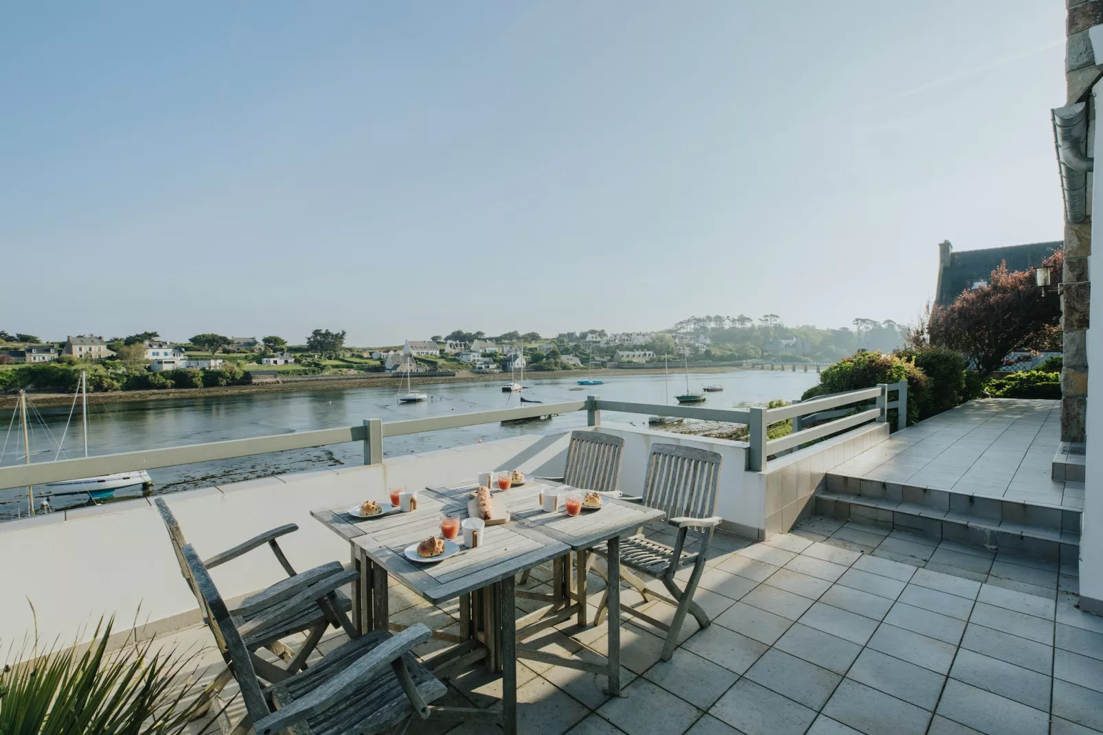 Maison de Vacances vue mer Le Conquet-Terrasbalkon